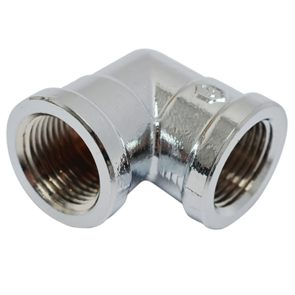 Coude en Laiton Chrome 1/2MF