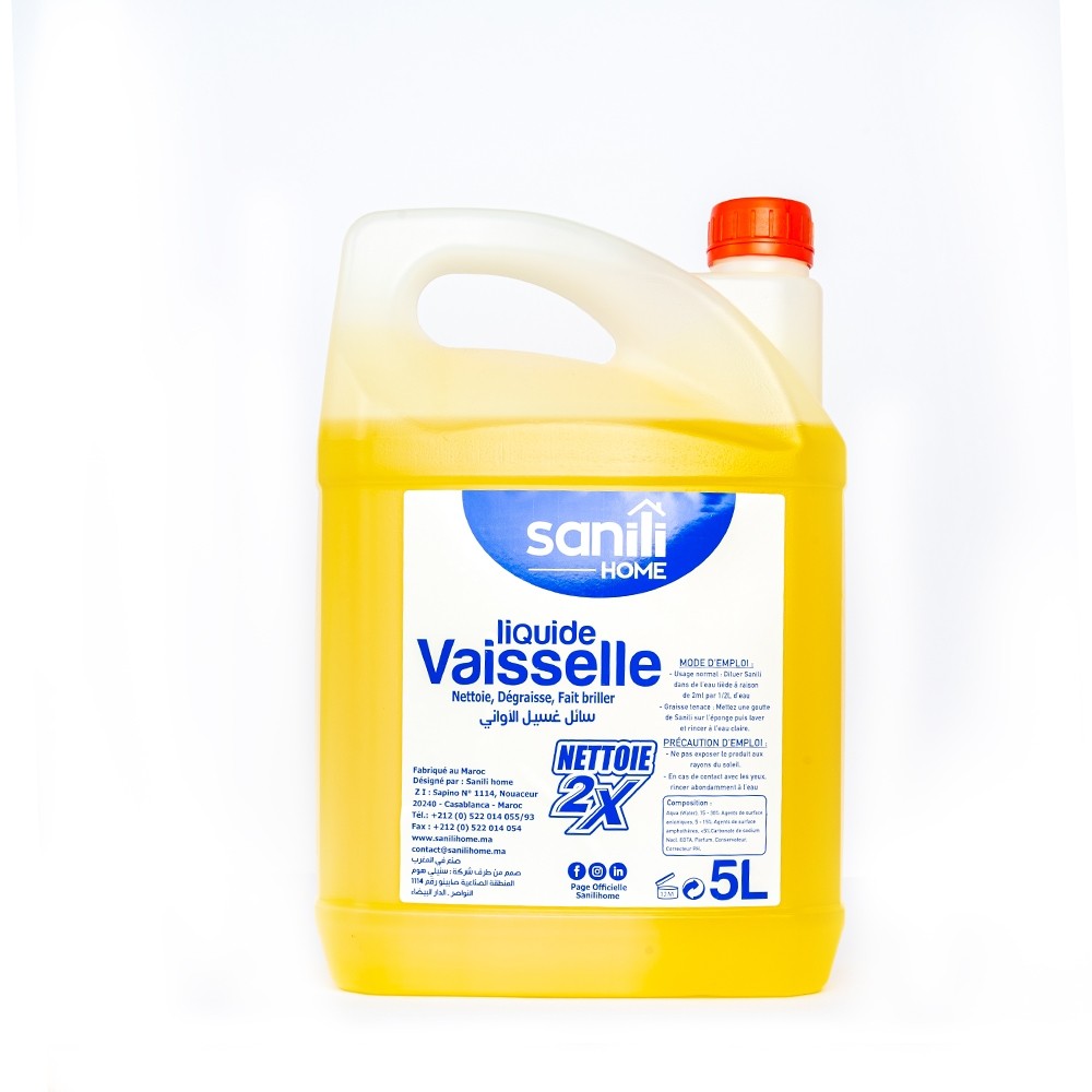 Liquide Vaisselle 5L Citron