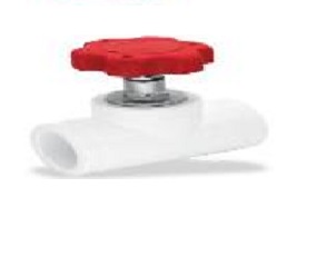 Vanne D-arret 32 PPR Blanc