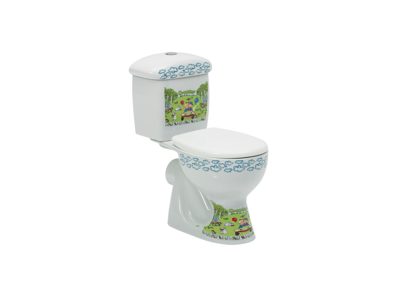 Cuvette yumurcak decor pour enfants