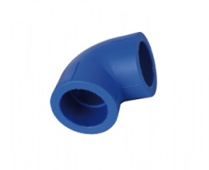Coude PPR 32x90 Bleu