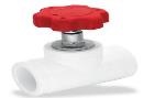 Vanne D-arret 20  PPR Blanc