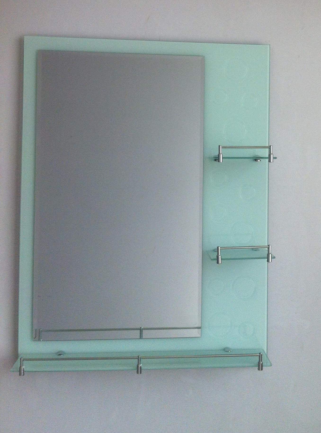 Miroir 80x60 blanc atlantic