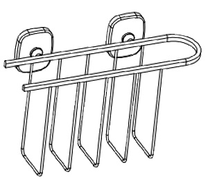 Porte Magasine Suspendu