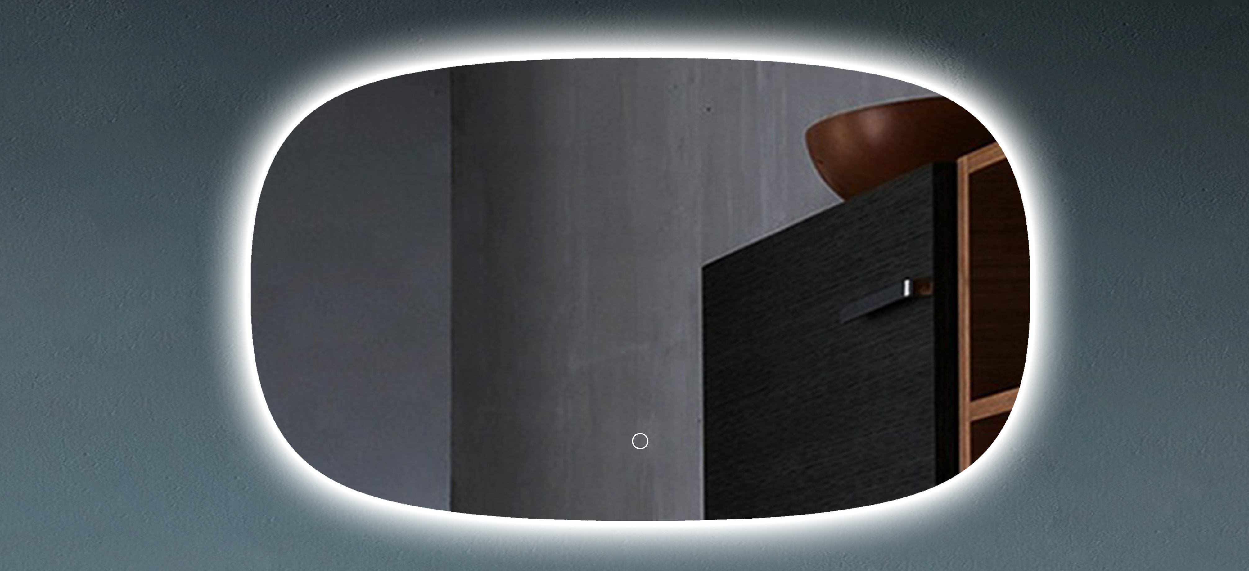 Miroir LED 100x60Cm Rectangulaire