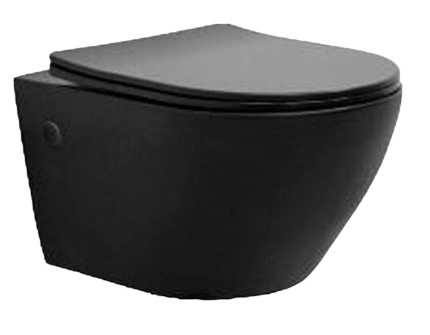 Cuvette City Noir Suspendu Mat + Tahara