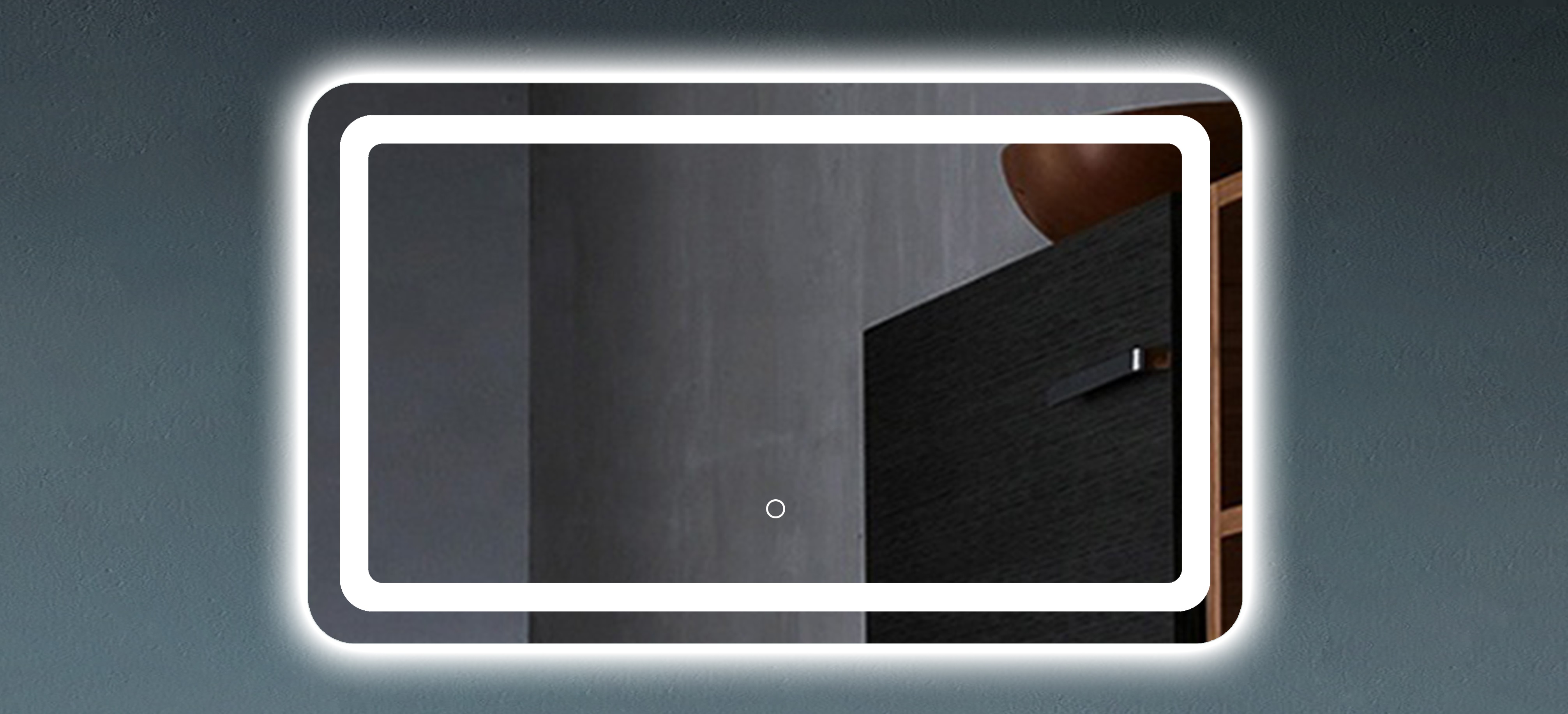 Miroir LED 4 mm 100x60 Rectangulaire
