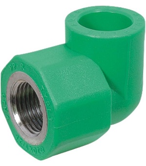 Coude Femelle PPR 32x1* Vert