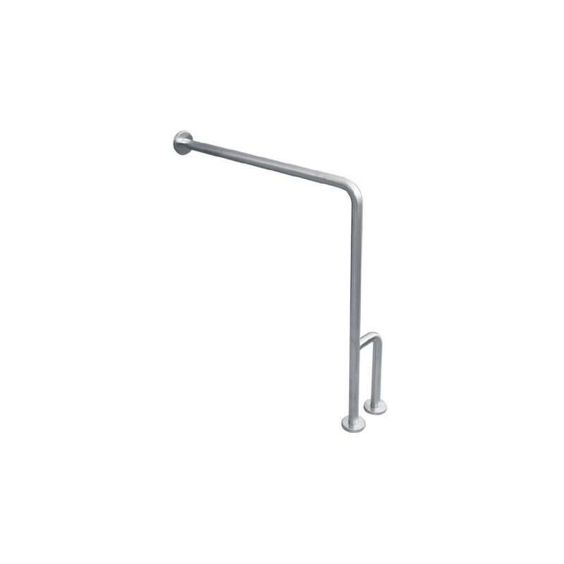 Barre d appuie sur sol 75cm pour PMR inox.